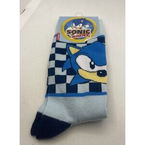 SONIC THE HEDGEHOG CREW SOCKS SIZE 10-13